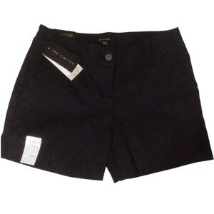 NWT...Womens The Limited Tailored Short. Black ,size 4